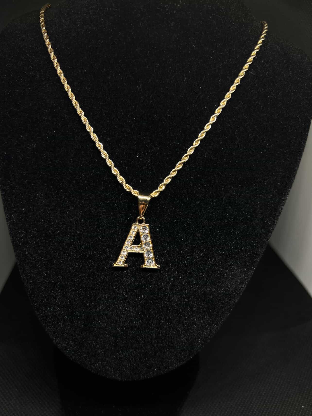 Letter Initial Necklace