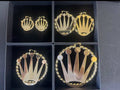 Custom Crown Earrings