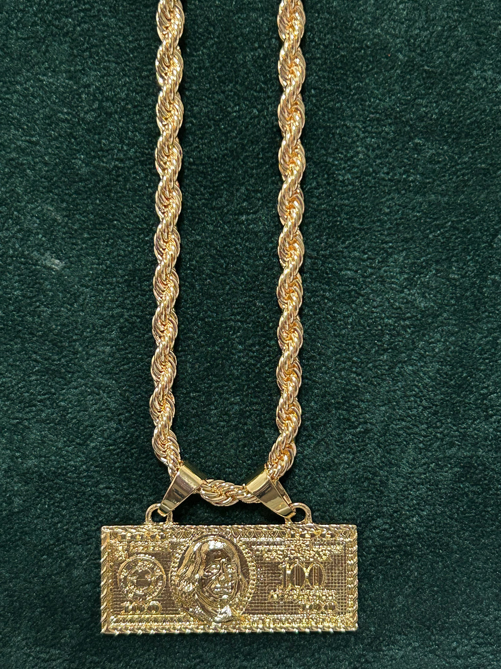 100 Dollar Pendant