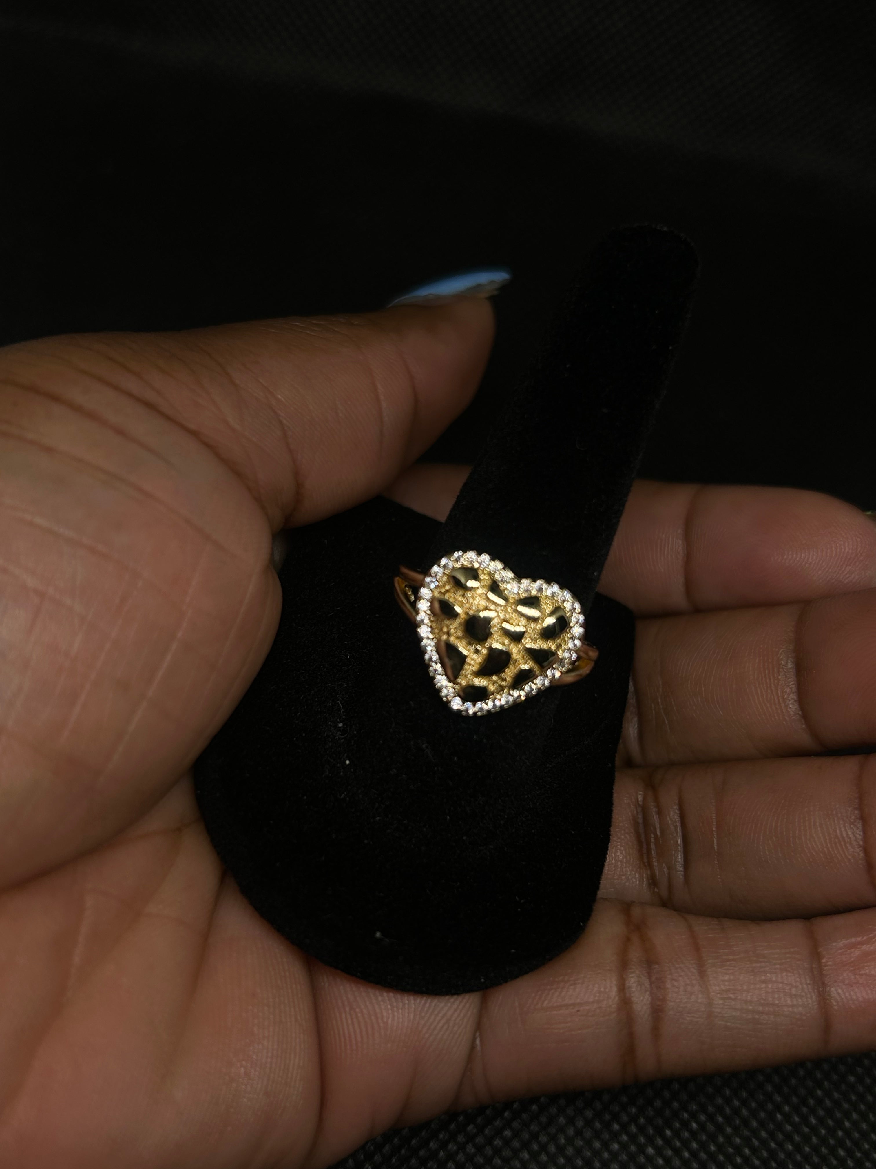 Nugget Diamond Ring